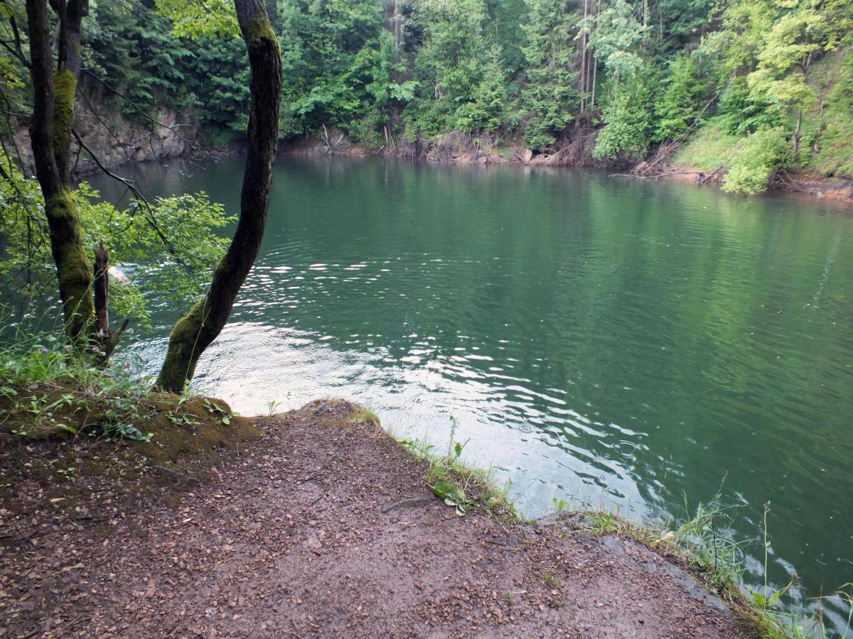 Chata Udolicko Villa Perštejn Buitenkant foto