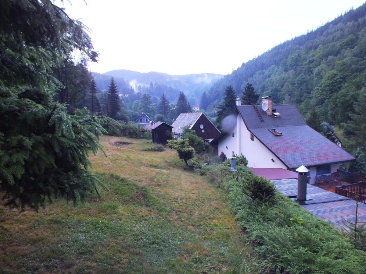 Chata Udolicko Villa Perštejn Buitenkant foto